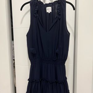 MISA Los Angeles mini dress in navy